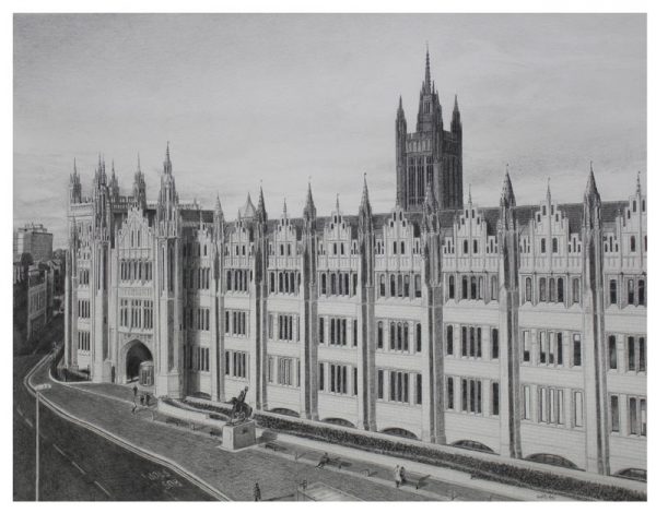 Marischal College Giclée Print