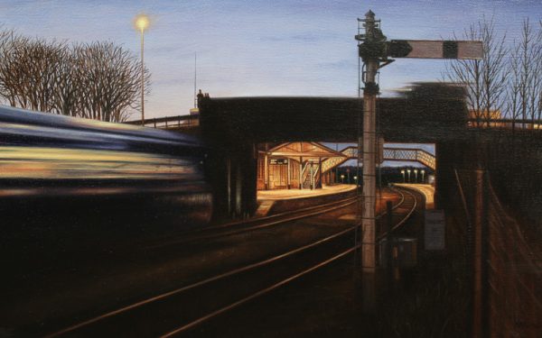 Inverurie Train Station Giclée Print - Image 2